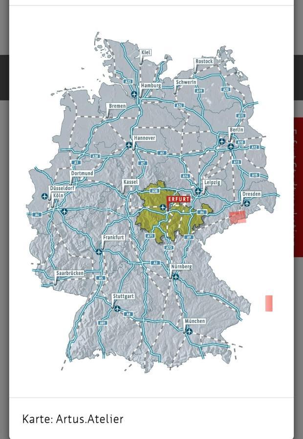 Meet And Greet Am Radfernweg E-Bike Verleih Modern 2 Erfurt Exteriér fotografie